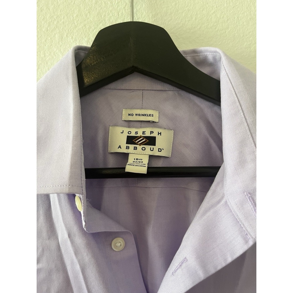 No wrinkle Joseph abboud dress shirt size 15.5 SKU 0050